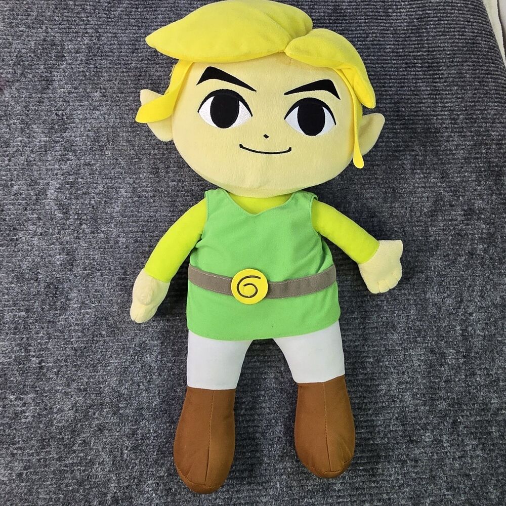 World of Nintendo Jumbo Toon Link Plush - Legend Of Zelda Plush 21" Wind Waker